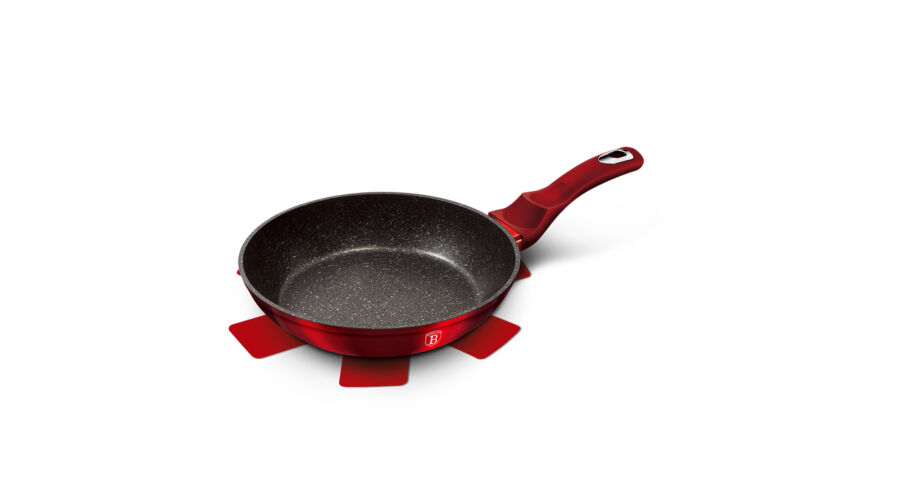 Berlinger Haus Metallic Burgundy serpeny� m�rv�ny bevonattal, 24 cm